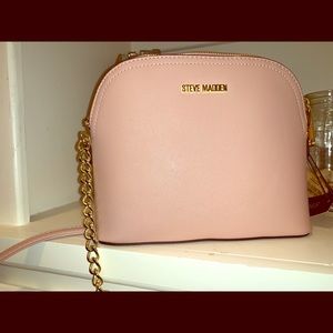 Rose blush Steve Madden dome crossbody